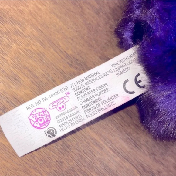 Pikmi Pops purple small plush - Picture 3 of 3